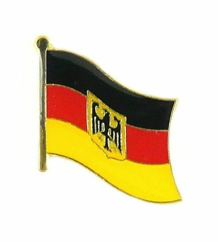 FAHNENMAX® Fahnen Pin Deutschland Adler Anstecker Flagge Fahne