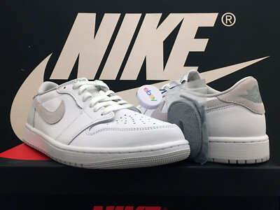 DS 2021 NIKE AIR JORDAN 1 RETRO LOW OG UK10 EU45 NEUTRAL GREY I BRED 3 4 11 RARE