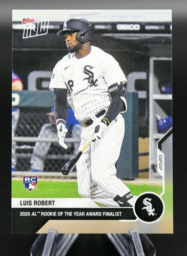 2020 Topps Now LUIS ROBERT #OS-03 2020 AL Rookie of the Year Finalist /1602 ⚾️