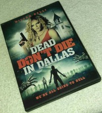 Dead Don't Die In Dallas DVD RARE oop DVD horror Halloween