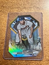 2022 Topps Baseball Update Diamond Great Die-Cuts # DGDC-62 Eddie Mathews