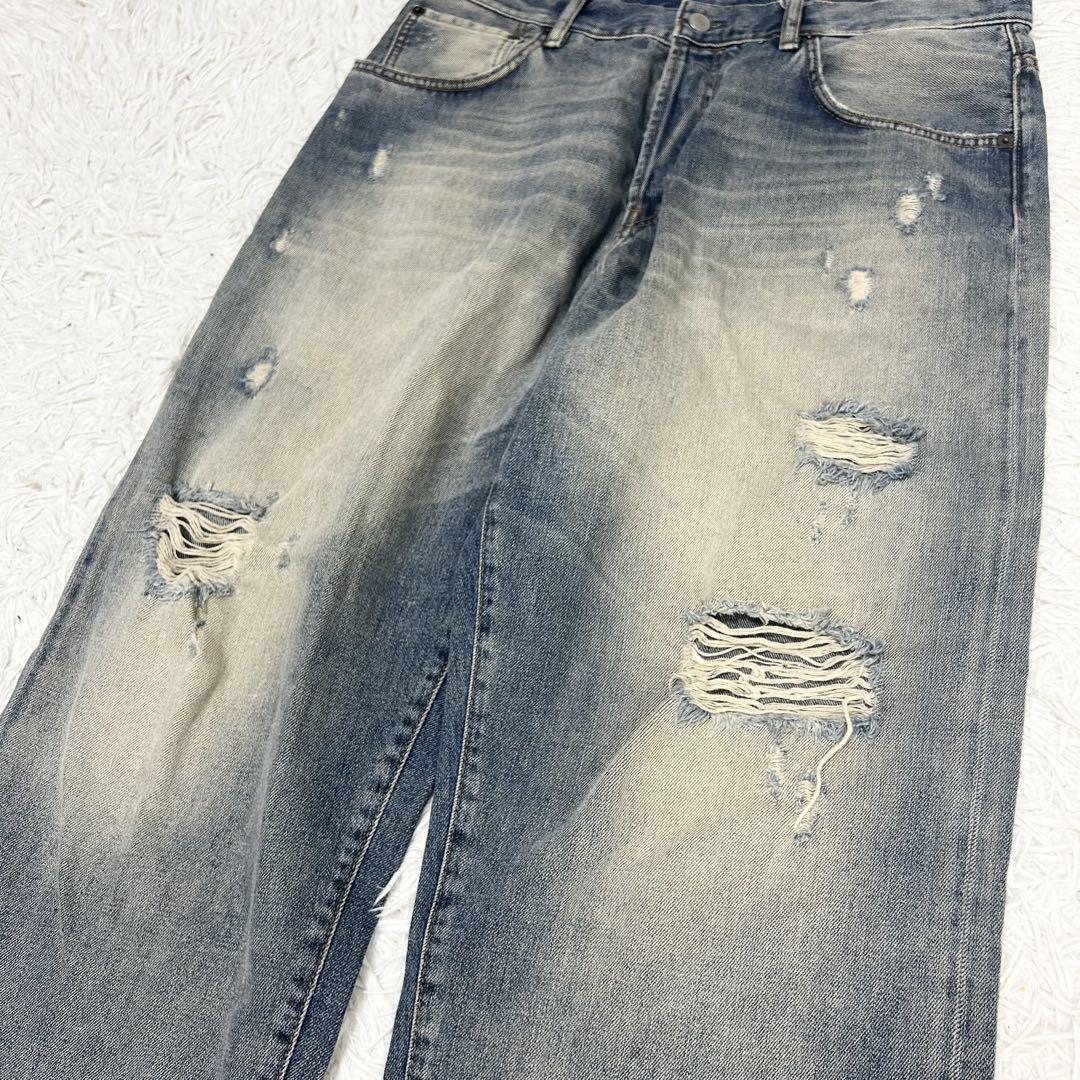Acne Studios 1991 Toj Detroit Wide Leg Denim Pants Size 32 Acne Studios 1991 Toj Detroit Wide Leg Denim Pants Size 32