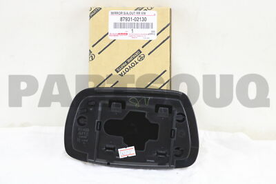 返品 8793102130 Genuine Toyota MIRROR SUB-ASSY, OUTER REAR VIEW