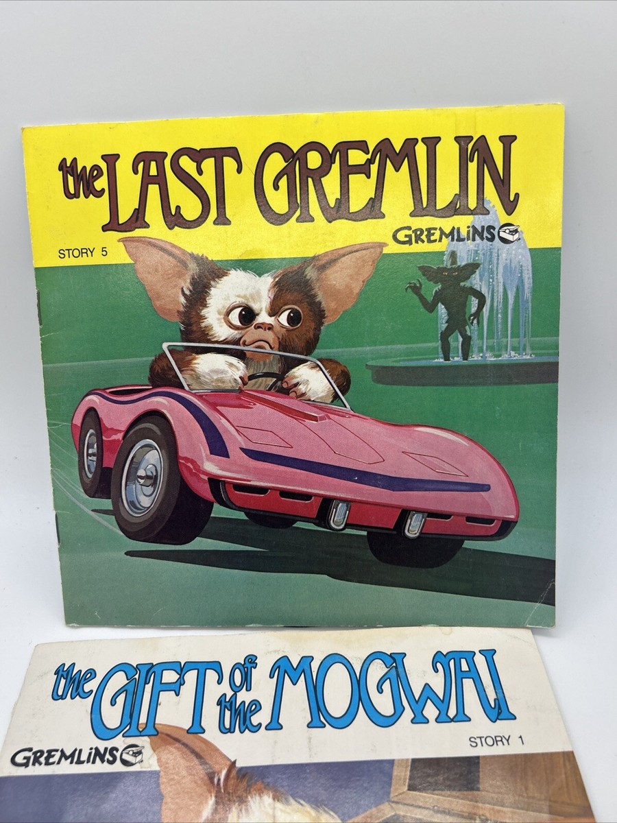 VINTAGE 1984 Gremlins: Gift of the Mogwai & The Last Gremlin Book