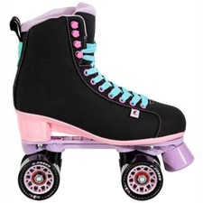 Chaya Melrose Black Pink Quad Skates Womens 6.0 NEW