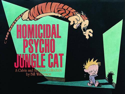 Bill Watterson Homicidal Psycho Jungle Cat Paperback Book  