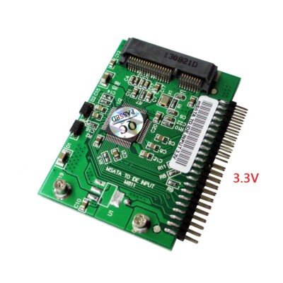 3.3v Mini SATA mSATA SSD to 1.8'' 44Pin IDE male Adapter For IBM X41 X40