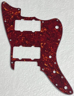 New Great-For Fits Squier Affinity Jazzmaster Guitar Pickguard Red Tortoise
