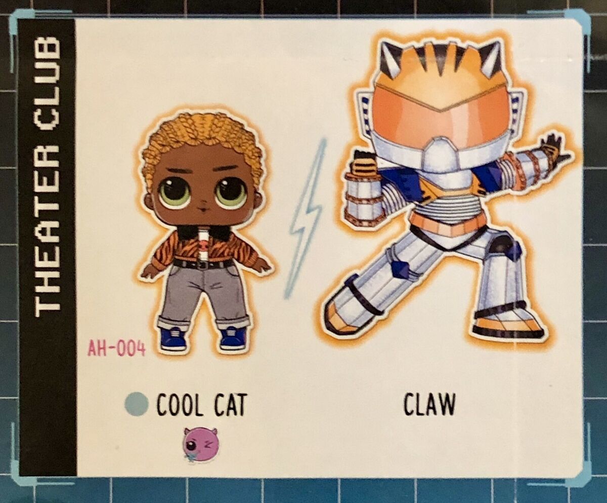 LOL Surprise Boys Arcade Heroes Cool Cat Big Bro Brother Doll Boi