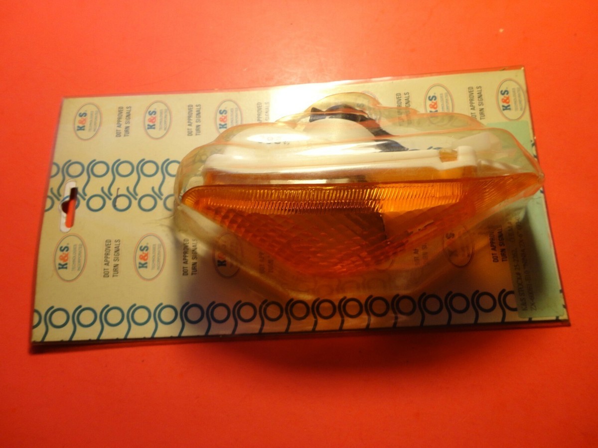 ⚡️⚡️⚡️ NEW KAWASAKI 1993-2002 ZX-6 ZX600E LEFT FRONT SIGNAL 23037-1237 25