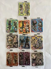 Lot of 10 SPINERS NARUTO Helix Buildable MEXICO SABRITAS