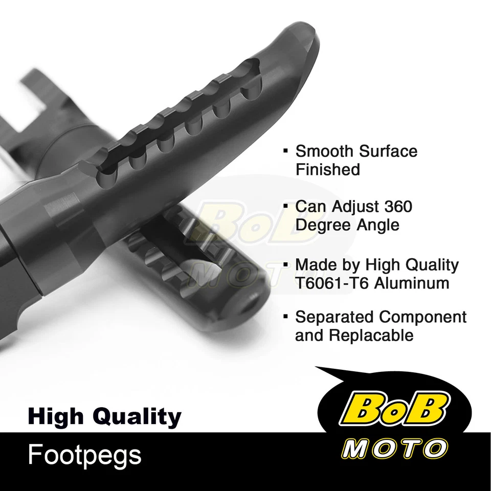 Clavijas delanteras antideslizantes CNC BOB para Honda CB600F CB900F Hornet Foto 2 de 4