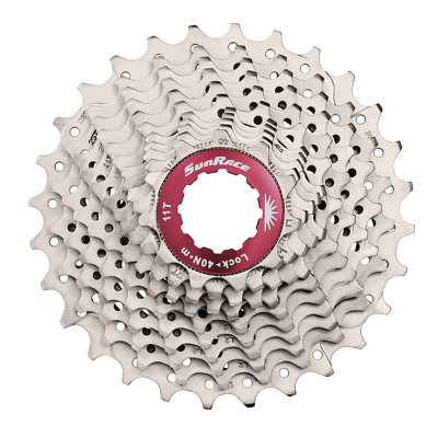 Cassette Vélo SUNRACE 10V 11x32 – Argent Métallisé – Neuf Sous Emballage