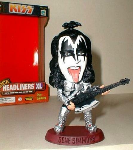 ヘッドライナーズ XL KISS ROCK HEADLINERS フィギュア Kiss Gene Simmons Rock Headliners XL Figure | eBay