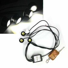 Rejilla DRL Luz Lámpara 4 en 1 Control Remoto Estroboscópico con Ojos de Águila Kit LED A3