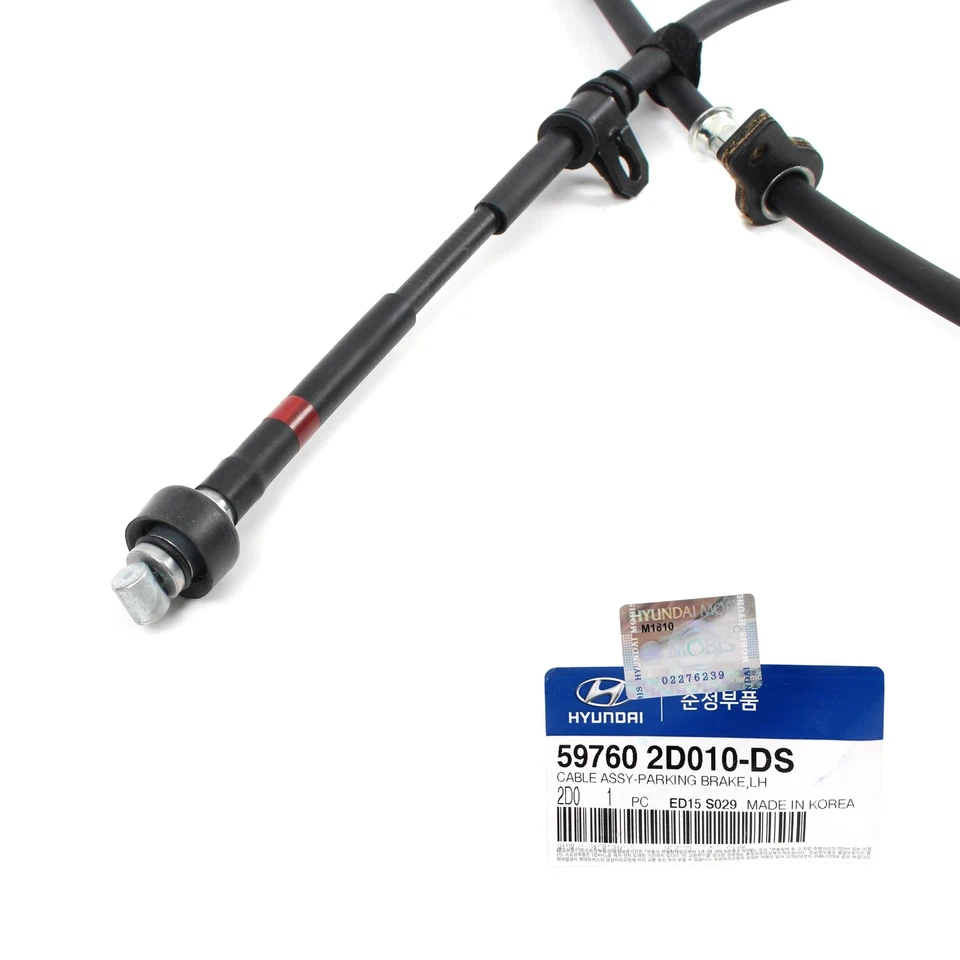 Cable freno mano izquierda GENUINO 597602D010 para Hyundai Elantra 2.0L 2002-2004 Foto 3 de 4