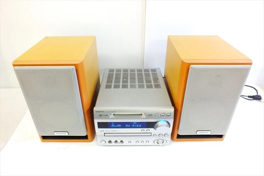 【US Tax In】ONKYO FR-N7TX CD Hi-MD Stereo Tuner D-7TX Komponente JP GEBRAUCHT MÜLL