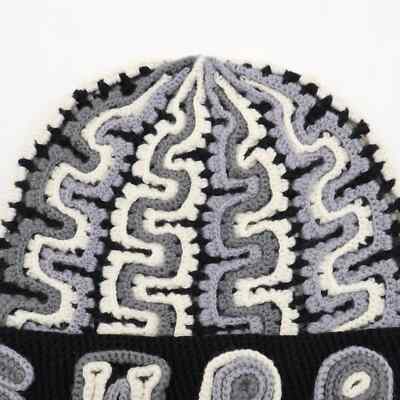 Supreme Yarn Applique Beanie Black | eBay