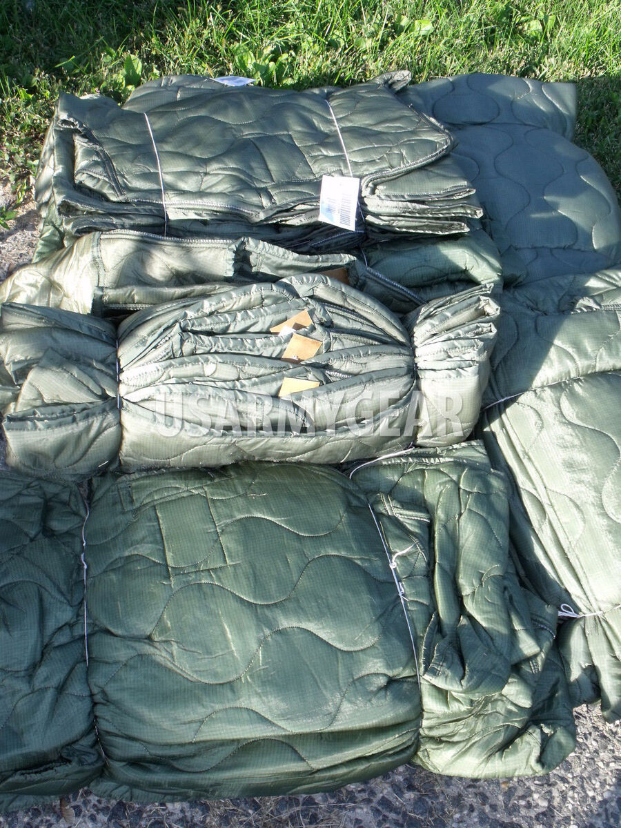 Cold Weather Field Jacket Liner, Military Foliage Green - New, 2XL