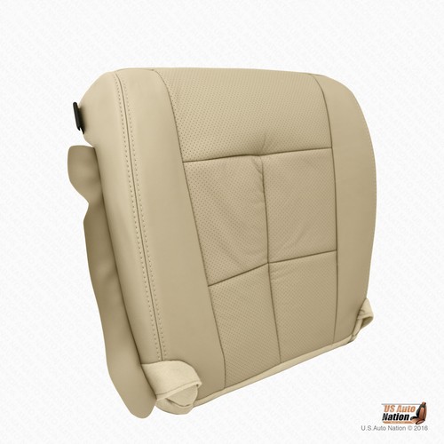 2007 2008 Lincoln Navigator Driver Bottom PerforatedLeather Seat Cover Camel Tan - Bild 3 von 6