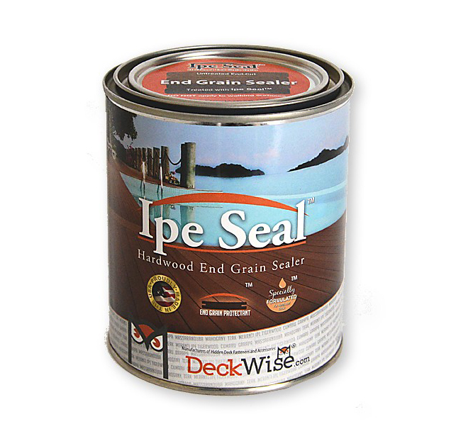 DeckWise Cutting Exotic Ipe Hardwood Lumber End Grain Seal Protect 1 Quart eBay