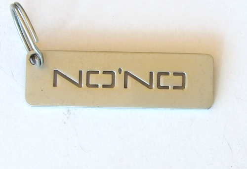 Old NO'NO Logo Souvenir Metal Key Chain Keyring