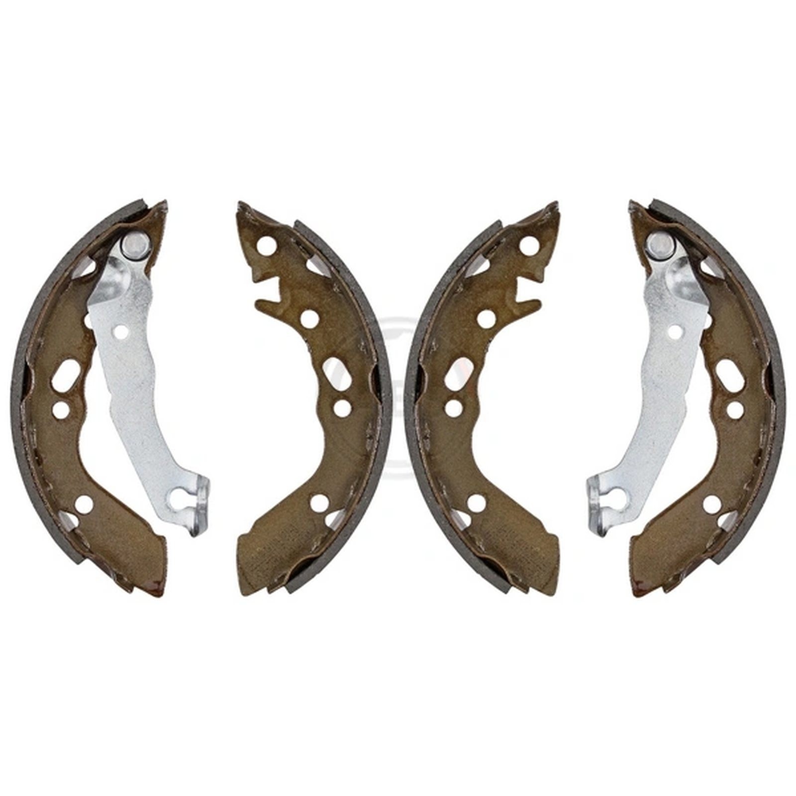 ORIGINAL® A.b.s. 8898 Bremsbackensatz Hinten für Hyundai PONY PONY / EXCEL