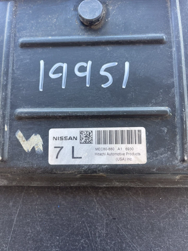 Nissan Frontier 2007-2008 2,5 L Mec80-880 A1 motor módulo informático ecu ecm ✅ Foto 2 de 4