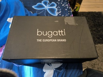Bugatti Lederschuhe Herren 43 Schwarz