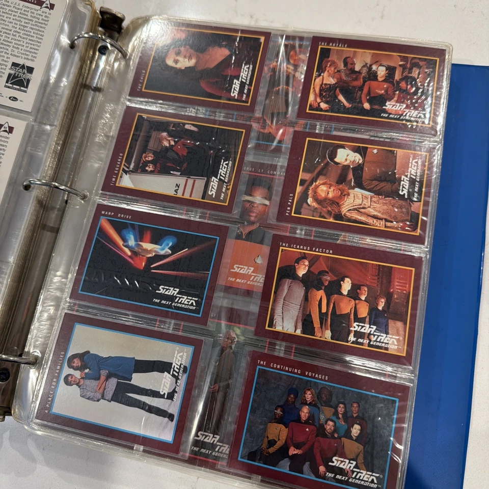 Лот коллекционных карт 1991/92 Star Trek 25th Anniversary Series 1 2 & Next Generation - Изображение 4 из 4