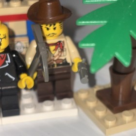 1997 Vintage Lego 5938 Adventurers Desert Oasis Ambush W. Manual Missing Top hat