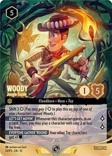 Woody - Jungle Guide Store Championship Participant 53 Disney Lorcana Promo NM