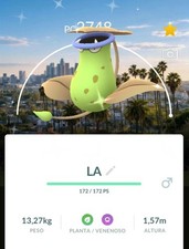 Pokémon Go Shiny Victreebel LVL50 3Move Los Angeles Background Go Tour 2026