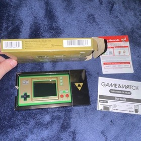 Nintendo Game & Watch: The Legend of Zelda Color Screen Handheld Gold & Green
