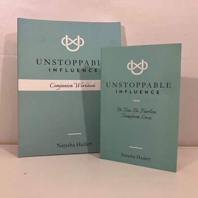 Natasha Hazlett Unstoppable Influence Book & Companion Workbook Set 2018 TPB