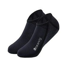 Free Diving Socks 2.5mm Neoprene Wetsuit Socks Thermal Water X-Large Black