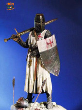 New Unassembled 1/18 90Mm Ancient Templar Knight Fantasy Figure Ancient Resin Ki
