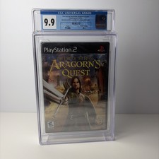 Sealed/Graded CGC 9.8 A++ The Lord of the Rings Aragorn's Quest PlayStation 2