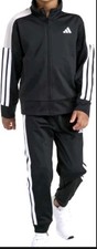 adidas Kids Jacket and Pants 2-piece set Black Size 3T
