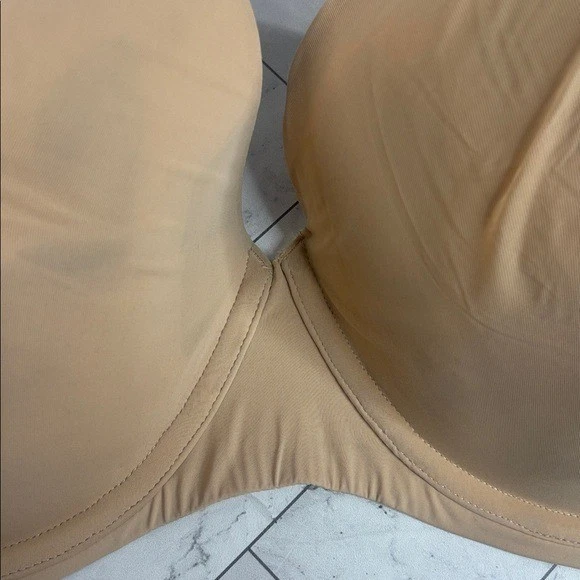 NWOT Catherines Womans Full Coverage Bra Nude Lightly Lined UNDERWIRE 54DDD - Image 2 of 4
