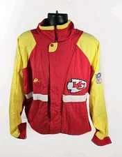 Vintage 90s Apex One Kansas City Chiefs NFL Windbreaker XL Jacket