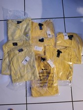 Polo Ralph Lauren Men  s T-Shirt Yellow Size S NEW With Tags Lot of 5