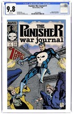 Punisher War Journal 1D CGC 9.8 1988 4073238003