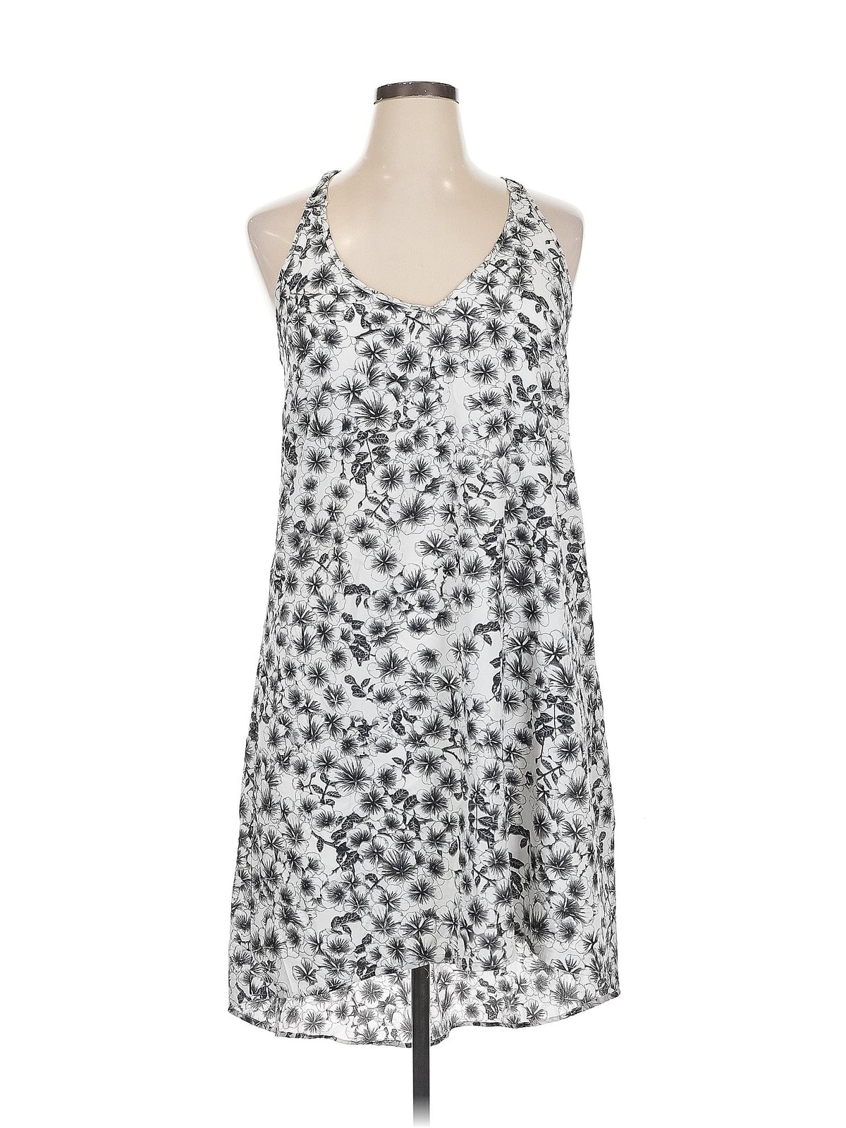 H&M Women Silver Casual Dress 14