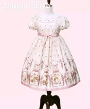 Innocentworld Forest Zoo Rose Garden Dress Pink