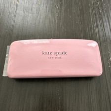 Kate Spade Eye Glass Case Sunglasses Case Hardcase Pink/green CASE ONLY 