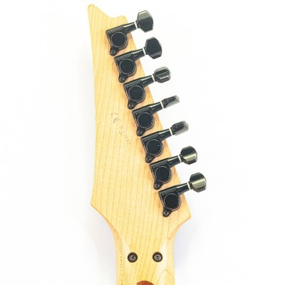 Ibanez S7420 MIJ 7-String Electric Guitar Black Pearl EMG 707