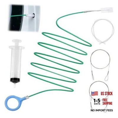 Auto Sunroof Drain Cleaning Tool, 118 Inch Long Flexible Tube Cleaning Brush,