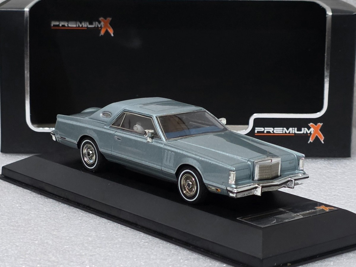 Lincoln Continental Mark V Diamond Edition 1979 Blue Met 1:43