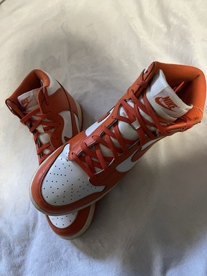 Nike Dunk High Retro Orange Blaze Syracuse DD1869-100 (size men s 10) (women 12)